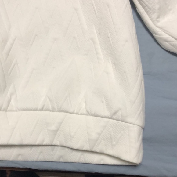 Men's white long-sleeved T-shirt - Picture 7 of 12